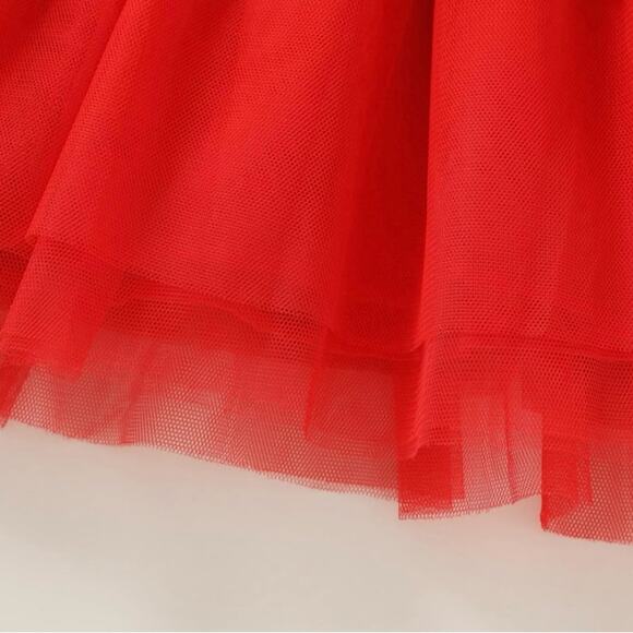 Girls Christmas Dress Santa Claus Accent Toddler Size 3T Long Sleeve with Belt - Picture 4 of 5